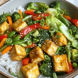 Vegetable Stir-Fry with Tofu Flavorful and Simple Meal