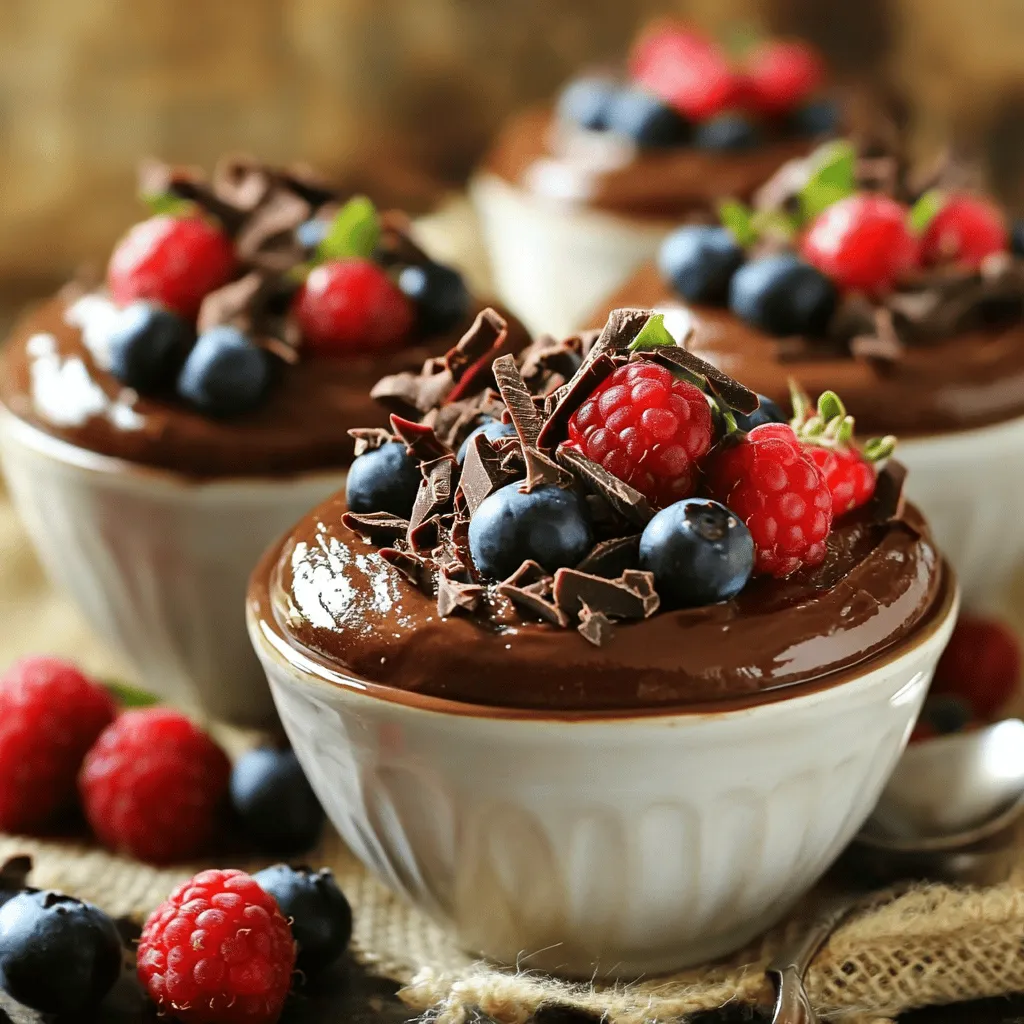 Chocolate Avocado Mousse Delightfully Rich Dessert