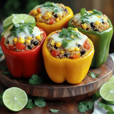 Stuffed Bell Peppers Bold and Flavorful Meal Idea