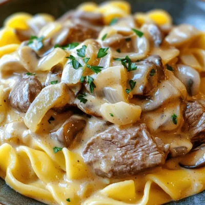 Classic Beef Stroganoff Rich and Creamy Comfort Dish