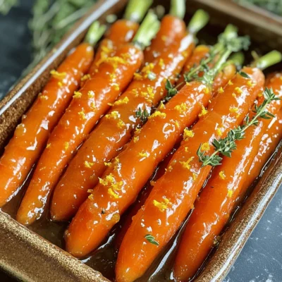 Honey Citrus Glazed Carrots Tasty Side Dish Recipe