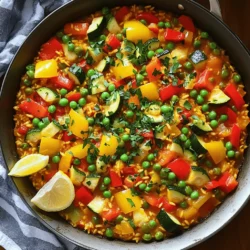 Vegetable Paella Flavorful Feast for All Occasions
