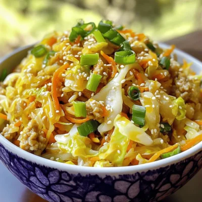 Egg Roll in a Bowl Flavorful and Easy Recipe