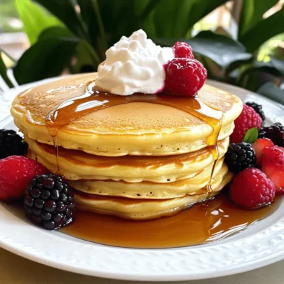Fluffy Buttermilk Pancakes Easy Breakfast Delight