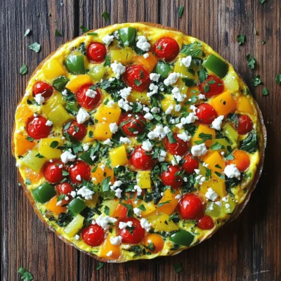 Healthy Veggie Frittata Simple and Tasty Recipe