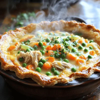 Classic Chicken Pot Pie Comforting Family Meal Recipe
