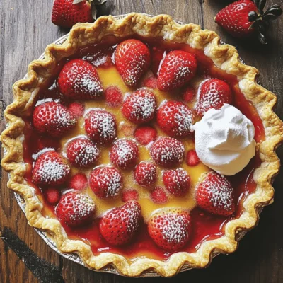 Fresh Strawberry Pie Delicious and Easy Recipe