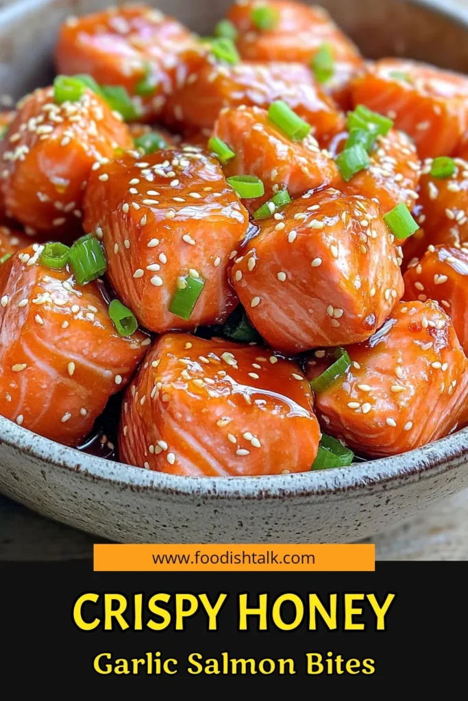 Indulge in the deliciousness of Air Fryer Honey Garlic Salmon Bites! This quick and easy recipe is perfect for a flavorful appetizer or a healthy snack. With tender salmon marinated in a sweet and savory honey garlic sauce, you'll have a perfect dish ready in just 45 minutes. Ideal for any occasion, these bites are sure to impress. Click through to discover the full recipe and elevate your cooking today!