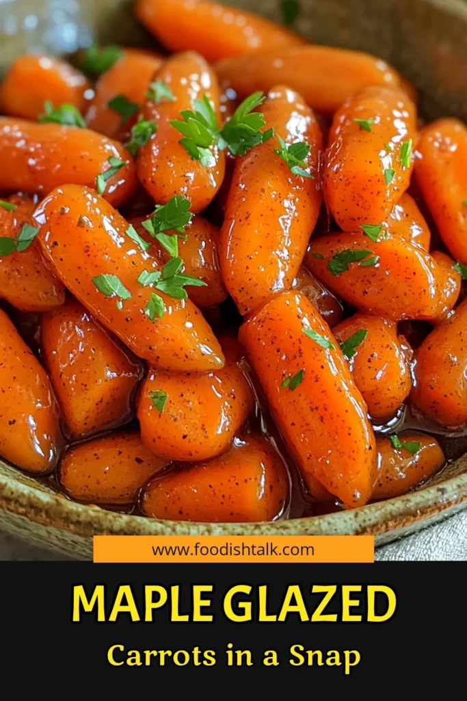 Add a touch of sweetness to your next meal with these delicious Sweet & Savory Slow Cooker Maple Glazed Carrots! This easy recipe combines baby carrots with pure maple syrup, butter, and spices, creating a mouthwatering dish that will impress your guests. Perfect for gatherings or a cozy family dinner, it’s a must-try! Click to explore the full recipe and elevate your dining experience today! #SlowCookerRecipes #MapleGlazedCarrots #HealthyEating #VegetableSides