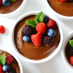 To make the best Cottage Cheese Chocolate Mousse, you need: - 1 cup cottage cheese - 1/4 cup unsweetened cocoa powder - 1/4 cup honey (or maple syrup for vegan option) - 1 teaspoon vanilla extract - 1/4 cup milk (dairy or non-dairy) - 1/8 teaspoon salt - 1/4 cup dark chocolate chips (optional, for added richness) - Fresh berries and mint leaves for garnish These ingredients work together to create a rich, creamy dessert. The cottage cheese gives a smooth base. Cocoa powder adds that deep chocolate flavor. Honey or maple syrup sweetens it just right. If you want to switch up the sweeteners, there are great options. Use agave syrup or date syrup for a different taste. You can also try stevia or erythritol for a low-calorie option. Each sweetener has a unique flavor, so adjust the amount to your taste. Start with the same amount as honey, then tweak as needed. Toppings make your mousse even better. Fresh berries like strawberries, raspberries, or blueberries add a bright touch. Mint leaves give a pop of green and fresh flavor. You might also sprinkle some crushed nuts for crunch. Consider adding a dollop of whipped cream for extra creaminess. These toppings make your dessert pretty and tasty! To make your cottage cheese chocolate mousse creamy, blend well. Start with one cup of cottage cheese. Place it in a blender or food processor. Blend it until it is smooth. This step is key. No lumps should remain. A smooth base gives you a light and airy mousse. Temperature matters in this recipe. Use room temperature ingredients for the best results. This includes cocoa powder, honey, and milk. When ingredients are at room temperature, they blend better. Cold ingredients can make the mousse dense and heavy. For a light texture, ensure everything is warm enough. If you choose to add dark chocolate, melt it carefully. Use a double boiler or microwave for this. If using a microwave, heat in short bursts. Stir in between to avoid burning. Once melted, let it cool slightly before adding it to the mix. This keeps the mousse smooth and rich. To make the best cottage cheese chocolate mousse, focus on blending. Start with smooth cottage cheese. Use a high-speed blender or food processor. Blend until creamy with no lumps. This step is key. Next, blend in the cocoa powder, honey, vanilla, milk, and salt. Blend until fluffy. If you choose to add melted chocolate, let it cool first. Then blend again to mix well. This ensures a uniform texture. Sweetness can vary based on personal taste. I suggest starting with the given amount of honey or maple syrup. After blending, taste the mousse. If it needs more sweetness, add a little more honey or syrup. Blend again to mix. This step lets you customize the dessert. Remember, the chocolate flavor should shine through. Balance is key, so don’t overdo it. There are a few common mistakes to watch out for. First, don’t skip blending the cottage cheese until smooth. Lumps will ruin the mousse’s texture. Second, avoid adding hot melted chocolate directly. Let it cool slightly to maintain the mousse's fluffiness. Lastly, don’t rush the chilling time. Refrigerate for at least 30 minutes. This helps the mousse set. Patience rewards you with a better dessert. {{image_2}} You can make this mousse vegan by swapping out a few ingredients. Instead of cottage cheese, use silken tofu. It gives a creamy texture and blends well. For sweetening, use maple syrup instead of honey. Use a non-dairy milk like almond milk or oat milk, too. Follow the same steps in the recipe, and you’ll have a delicious vegan treat. To make your mousse even more exciting, try adding flavors. A splash of peppermint extract brings a refreshing twist. Just use about half a teaspoon. You can also mix in a little espresso powder for a rich taste. This adds depth to the chocolate flavor. Feel free to experiment with other extracts, like almond or coconut. Adding fruit purees can give your mousse a fruity kick. Consider blending in some raspberry or strawberry puree. You could also mix in chopped nuts for crunch. Almonds or hazelnuts add texture and flavor. Just fold in these extras gently after blending. This way, you keep the mousse light and airy. Enjoy your creative spin on this healthy dessert! After you enjoy your Cottage Cheese Chocolate Mousse, store any leftovers in the fridge. Use an airtight container to keep the mousse fresh. This helps prevent it from absorbing other smells or flavors in the fridge. If you don't have a container, cover the bowl tightly with plastic wrap. You can keep your mousse in the fridge for up to three days. After that, it may lose its creamy texture and taste. Check for any signs of spoilage, like changes in color or smell, before eating. If it looks or smells off, it’s best to throw it away. If you want to keep the mousse longer, freezing is a great option. Place the mousse in a freezer-safe container. Leave some space at the top because it will expand when frozen. You can also scoop it into ice cube trays for single servings. When ready to eat, thaw it overnight in the fridge. Enjoy your mousse within three months for the best flavor. Yes, you can use flavored cottage cheese. It will change the taste of the mousse. I recommend using plain cottage cheese for a rich chocolate flavor. If you want a twist, go for vanilla or chocolate-flavored. Just remember, it may add extra sweetness. Adjust your sweetener if needed. Cottage cheese is a healthy choice. It is high in protein, which helps build muscles. It is also low in fat, making it a great option for those watching their weight. Cottage cheese contains calcium, which is good for bones. It has probiotics, too, which aid digestion. These benefits make it a smart ingredient in desserts. You can make this mousse dairy-free easily. Replace cottage cheese with a dairy-free yogurt. Use almond or coconut milk instead of regular milk. Choose maple syrup as your sweetener. You can also skip the dark chocolate chips or use dairy-free ones. This way, you still enjoy a tasty mousse without dairy. Cottage cheese chocolate mousse is easy and fun to make. We covered ingredients, blending techniques, and clever tricks to avoid mistakes. Don’t forget to try different flavors and toppings to make it your own. Storing leftovers is simple, so you can enjoy this dessert later. Mousse can fit your taste, from vegan to fruity options. So go ahead, gather your ingredients, and create your delicious mousse masterpiece today!