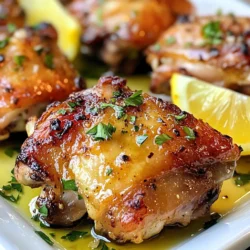 Let's gather the ingredients for Lemon Asado Chicken. This dish is simple yet packed with flavor. Here’s what you need: - 4 chicken thighs, skin-on and bone-in - 1/4 cup olive oil - 3 lemons (zested and juiced) - 4 cloves garlic, minced - 1 tablespoon soy sauce - 1 tablespoon honey - 1 teaspoon smoked paprika - 1 teaspoon ground cumin - 1 teaspoon dried oregano - Salt and pepper to taste - Fresh parsley, chopped for garnish Each ingredient adds a unique touch. The chicken thighs keep the meal juicy. Olive oil brings richness, while lemons add a bright zing. Garlic gives depth and soy sauce adds umami. Honey balances the flavors perfectly. Smoked paprika, cumin, and oregano spice things up. Salt and pepper enhance all the tastes. Finally, parsley adds freshness and color when you serve it. Now that you have everything, you're ready to make a delicious Lemon Asado Chicken! {{ingredient_image_1}} First, gather your ingredients. In a large mixing bowl, whisk together: - 1/4 cup olive oil - Juice and zest from 3 lemons - 4 cloves garlic, minced - 1 tablespoon soy sauce - 1 tablespoon honey - 1 teaspoon smoked paprika - 1 teaspoon ground cumin - 1 teaspoon dried oregano - Salt and pepper to taste Mix these well until they blend smoothly. Next, add the chicken thighs. Make sure each piece is fully coated in the marinade. Cover your bowl and place it in the fridge. Let it marinate for at least one hour. For the best flavor, let it sit overnight. Preheat your grill or oven to 375°F (190°C). If grilling, remove the chicken from the marinade. Let excess marinade drip off, but keep it for basting. Place the chicken thighs skin-side down on the grill. Cook for about 6-7 minutes until the skin is crispy. Flip them over and grill for another 6-7 minutes. Ensure the internal temperature reaches 165°F (75°C). Baste occasionally with the reserved marinade. If baking, arrange the chicken thighs skin-side up on a baking sheet. Bake for 30-35 minutes. Baste with the marinade halfway through. Look for a golden brown color to know they are done. Once cooked, remove the chicken from heat and let it rest for 5 minutes. This helps keep the juices inside. For garnishing, sprinkle freshly chopped parsley on top. You can also squeeze a bit of lemon juice for extra flavor. Serve it on a platter with lemon wedges. Enjoy your tasty Lemon Asado Chicken! - For the best flavor, marinate the chicken for at least 1 hour. - I recommend marinating overnight. This gives the flavors time to blend. - Store the marinating chicken in the fridge. This keeps it fresh and safe. - To get crispy skin, cook the chicken skin-side down first. - Grill for 6-7 minutes before flipping. This helps the skin become golden. - Always check the internal temperature. It should reach 165°F (75°C) to be safe. - Lemon Asado Chicken pairs well with grilled veggies or a fresh salad. - For a great look, serve on a large platter with lemon wedges. - Add a sprinkle of parsley for a colorful touch. This makes the dish pop! Pro Tips Marinate Longer: For the best flavor, marinate the chicken thighs overnight. This allows the flavors to penetrate deeply into the meat. Check Temperature: Always use a meat thermometer to ensure your chicken reaches an internal temperature of 165°F (75°C) for safe consumption. Get Crispy Skin: For extra crispy skin, start grilling the chicken skin-side down and avoid moving it too much during cooking. Rest Before Serving: Let the chicken rest for at least 5 minutes after cooking to allow the juices to redistribute for a juicier bite. {{image_2}} You can easily boost the taste of Lemon Asado Chicken. Try mixing in fresh herbs like thyme or rosemary. These herbs add a nice touch. You can also use spices like chili flakes for heat. For a different flavor, try a marinade with yogurt for a tangy twist. If you want to change how you cook this dish, consider using a slow cooker. This method makes the chicken very tender. Just add the marinated chicken and cook on low for 6-7 hours. You can also use an air fryer. Cook the chicken at 375°F for about 25 minutes. This gives you crispy skin with less oil. You can modify this dish to fit different diets. If you need it gluten-free, substitute soy sauce with tamari. This keeps the flavor without gluten. For a low-sugar version, skip the honey or use a sugar substitute. You can still enjoy the flavors without the extra sugar. Lemon Asado Chicken can last up to four days in the fridge. To store it properly, place the chicken in an airtight container. This keeps it fresh and prevents any odors from other foods. If you have leftover marinade, you can store it in a separate container. Just make sure to use it within two days. To freeze Lemon Asado Chicken, wrap it tightly in plastic wrap or foil. Then, place it in a freezer bag. This will protect it from freezer burn and keep it fresh for up to three months. When ready to eat, thaw it overnight in the fridge. For reheating, you can bake it in the oven at 375°F (190°C) until hot. This usually takes about 20 minutes. If you prefer grilling, heat your grill and cook it until warm, basting with the reserved marinade. This adds extra flavor and moisture. What can I substitute for chicken thighs? You can use chicken breasts or drumsticks. Both options work well. Just adjust the cooking time. Chicken breasts may cook faster, while drumsticks may take longer. Can I use bottled lemon juice instead of fresh? Yes, you can use bottled lemon juice. However, fresh juice gives a better taste. The zest from fresh lemons adds a nice flavor too. How do I know when the chicken is fully cooked? Check the internal temperature with a meat thermometer. It should reach 165°F (75°C). The juices should run clear, not pink. What wines pair well with Lemon Asado Chicken? White wines like Sauvignon Blanc or Chardonnay pair nicely. These wines balance the lemony flavor well. If you prefer red, a light Pinot Noir works too. What salad goes best with this dish? A simple green salad with mixed greens is perfect. Add cucumber, tomatoes, and a light vinaigrette. This keeps the meal fresh and light. Can this dish be prepared ahead of time? Yes, you can marinate the chicken a day in advance. This makes the flavors stronger. Just store it in the fridge until ready to cook. How to reheat leftovers effectively? Reheat in the oven at 350°F (175°C) for about 15 minutes. This keeps the chicken juicy. You can also use the microwave, but it may dry it out. In this blog, we covered making Lemon Asado Chicken with simple ingredients. We went through marinade preparation, cooking methods, and garnishing ideas. You learned tips for marinating and cooking that enhance flavor and texture. To wrap up, this dish is versatile and easy to adjust to your taste. Whether you grill or bake, Lemon Asado Chicken brings delight to your table. Enjoy experimenting with flavors and serving it with sides you love.