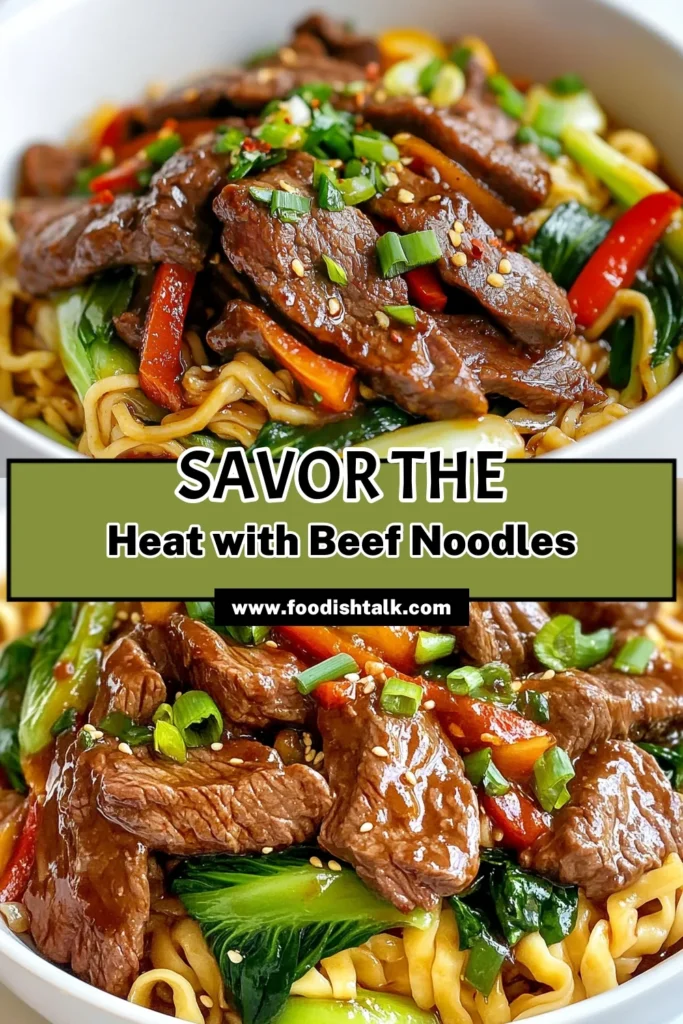 Get ready to delight your taste buds with these spicy Mongolian beef noodles! This easy flank steak recipe combined with homemade Mongolian noodles and stir-fried egg noodles makes for a quick Asian dinner recipe that's perfect for busy weeknights. Follow these simple steps for a flavorful dish that will impress everyone at your table. Save this recipe for your next mealtime! #MongolianBeef #QuickDinner #EasyRecipes #StirFryNoodles