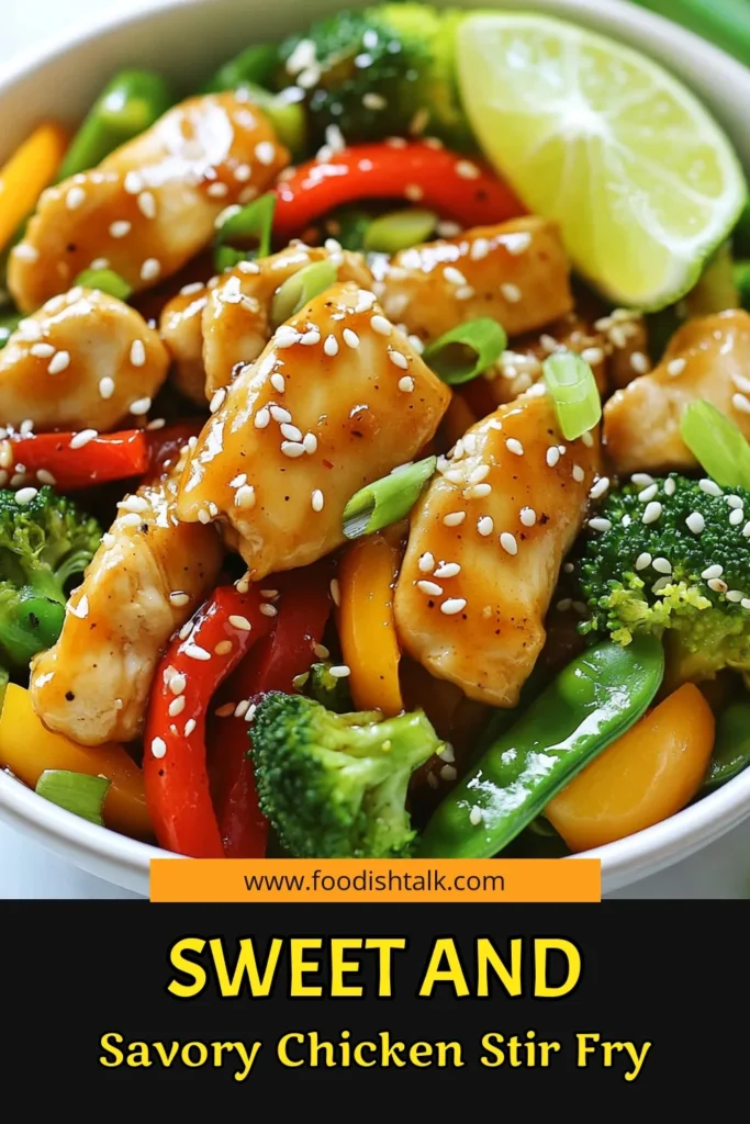 Looking for a quick and delicious dinner? Try this Honey Sesame Chicken Stir Fry! This easy chicken stir fry recipe features tender chicken, colorful veggies, and a sweet honey garlic sauce that packs flavor in every bite. Perfect for busy weeknights, it’s a healthy twist on classic stir fry dishes. Want a new go-to meal? Save this Honey Sesame Chicken recipe and enjoy a nutritious dinner in just 30 minutes! #HoneySesameChicken #EasyStirFryRecipes #HealthyChickenStirFry #HoneyGarlicChicken