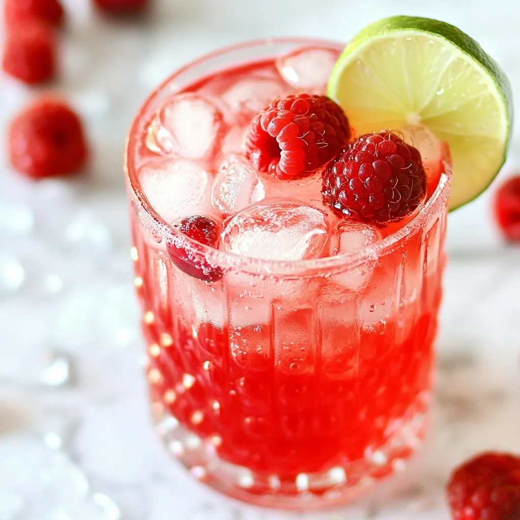 To make the Vampire’s Kiss Halloween Mocktail, gather these simple ingredients: - 2 cups cranberry juice - 1 cup sparkling water - 1/2 cup pomegranate juice - 1 tablespoon fresh lime juice - 1 tablespoon agave syrup (optional for sweetness) - 1/4 teaspoon black food coloring (optional for a darker appearance) - Fresh raspberries for garnish - Lime slices for garnish - Ice cubes You can change this drink to fit your taste. Here are some ideas: - Use flavored sparkling water, like lime or berry, for extra zest. - Swap agave syrup with honey or simple syrup for sweetness. - Add fresh mint leaves for a refreshing twist. - Try using other fruit juices, like orange or grape, for fun flavors. Using good ingredients can make your mocktail shine. Here are some tips: - Choose 100% juice with no added sugars for the best taste. - Look for pomegranate juice that is rich in color; it means better flavor. - Fresh lime juice tastes better than bottled juice; it adds brightness. - Select ripe raspberries; they should be plump and firm for the best garnish. - Always use fresh sparkling water for the fizzy finish; it enhances the drink. With these ingredients and tips, your Vampire’s Kiss Halloween Mocktail will be a hit! {{ingredient_image_1}} First, grab a large mixing jug. Pour in the cranberry juice and the pomegranate juice. Add the fresh lime juice next. Stir gently but well to blend the juices. This mix creates a sweet and tangy base for our Vampire’s Kiss mocktail. If you want extra sweetness, now’s the time to add the agave syrup. Stir it well until it dissolves completely. For that spooky vibe, add black food coloring. Start with a little, then mix and check if you like the color. The darker, the better for Halloween! Next, fill a glass halfway with ice cubes. Pour the juice mixture over the ice, filling it about two-thirds full. Top it off with sparkling water. Watch for the fizz! Finally, float fresh raspberries on top and add a lime slice to the rim. Your Vampire’s Kiss mocktail is now ready to serve and enjoy! To make your Vampire’s Kiss mocktail extra tasty, try different juices. You can swap cranberry juice with cherry juice for a sweet twist. For a tangy note, mix in some orange juice. If you like it sweet, add more agave syrup. Remember, taste as you go. Make your mocktail look spooky! Use clear glasses to show off the dark color. Add ice cubes for a chilling effect. For extra flair, rim the glass with sugar dyed black. Garnish with fresh raspberries floating on top. A slice of lime adds a pop of color. Serve this drink cold for the best taste. Prepare it right before your guests arrive. This keeps the fizz fresh and fun. Offer straws for easy sipping. Encourage guests to enjoy it slowly, savoring each chilling sip. Pro Tips Chill Your Ingredients: For an extra refreshing mocktail, chill your juices and sparkling water beforehand. This will help keep your drink cold without diluting it too quickly with ice. Variety of Juices: Feel free to get creative with the juices! You can substitute or add other fruit juices like orange or grape to enhance the flavor profile of your Vampire’s Kiss mocktail. Garnish Creatively: Use spooky garnishes like gummy worms or plastic spiders on the rim of the glass to make the mocktail even more festive for Halloween. Make It a Batch: If you’re serving a crowd, multiply the recipe to make a large batch. Just mix everything in a pitcher and serve over ice for a quick and easy party drink! {{image_2}} You can change the juices to make your Vampire's Kiss unique. Try using orange juice for a bright twist. The sweetness adds a fun layer. Or, use apple juice for a crisp taste. Mixing different juices can surprise your guests. Experiment with your favorites. Each juice brings its own flavor and color. The fizz in your mocktail can change its vibe. Use more sparkling water for a bubbly drink. If you prefer less fizz, use less sparkling water. You can even use soda for a sweet twist. Adjust the bubbles to match your mood or party theme. Fizz makes the drink feel festive and fun. Garnishes can make your mocktail more spooky. Use blackberries or ghost-shaped fruit slices. These can float on top for a creepy look. Try adding gummy worms or plastic spiders for fun. Lime slices and fresh raspberries are always a hit. Get creative with your garnishes to wow your guests! If you have leftover Vampire's Kiss Halloween Mocktail, store it in an airtight container. You can keep it in the fridge for up to two days. Make sure to keep the garnishes separate. They can wilt or spoil if mixed with the juice. You can make the juice mixture ahead of time. Combine the cranberry juice, pomegranate juice, and lime juice in a jug. Add the agave syrup and mix. Then, store it in the fridge without the sparkling water. Add the sparkling water just before serving for the best fizz. - Cranberry juice: About one week after opening. - Pomegranate juice: Lasts about five days in the fridge after opening. - Fresh lime juice: Use within three days for the best taste. - Sparkling water: Best used within a week after opening. Using fresh ingredients will give your mocktail the best flavor and look. Enjoy your spooky refreshment! Yes, you can make this mocktail ahead of time. Mix the cranberry juice, pomegranate juice, and lime juice. Store it in the fridge for up to 24 hours. Just before serving, add the sparkling water and ice. This keeps the fizz fresh and fun. If you don’t have pomegranate juice, try cherry juice or cranberry-pomegranate blend. Both options give a nice flavor. You can also use grape juice for a sweeter twist. Just keep the color and taste in mind to match the spooky theme. You can use regular food coloring, but black gives the best spooky vibe. If you don’t have black, try dark blue or purple. Just add it slowly and mix until you like the shade. The goal is to make your mocktail look eerie and fun! This blog covered key points on making a fun and spooky mocktail. We discussed the ingredients you'll need and how to customize them. You learned step-by-step instructions for preparing and garnishing. We also shared tips for enhancing flavor and presentation. Don't forget the variations for different fruit juices and fizz. Finally, we talked about storage tips for leftovers. Enjoy making this festive drink and impress your guests. It’s sure to be a hit at your next gathering!