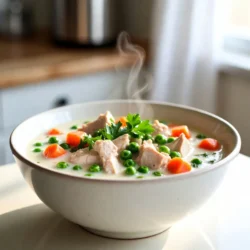 Instant Pot Chicken Pot Pie Soup Hearty Flavor Boost