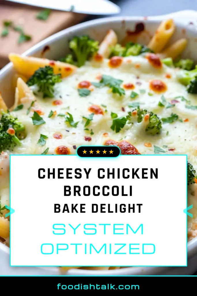 Looking for a delicious and easy dinner idea? Check out this Cheesy Chicken Broccoli Pasta Bake! Packed with creamy goodness and wholesome ingredients, this Broccoli Pasta Bake Recipe is perfect for busy weeknights. It's a must-try Chicken Broccoli Casserole that combines pasta, chicken, and veggies. Discover more Easy Pasta Bake Recipes and indulge in this Cream Cheese Pasta Bake today! Save this recipe for your next meal plan! #PastaBake #ChickenRecipes #EasyDinnerIdeas #CheesyRecipes