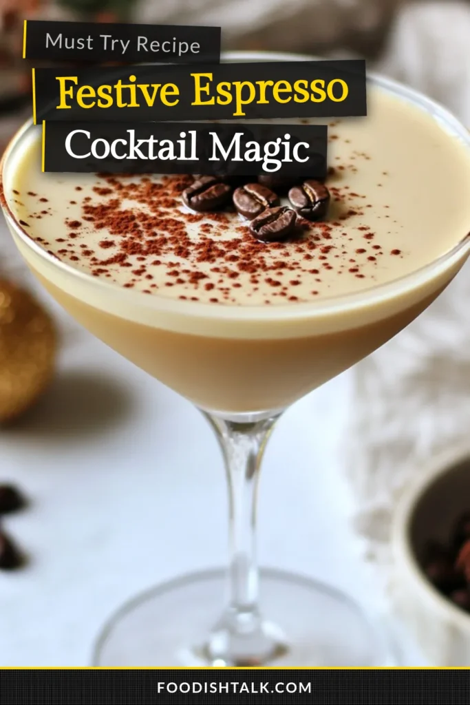 Get ready to impress this holiday season with a festive espresso recipe that combines the richness of coconut milk and the sweetness of maple syrup in a delightful espresso cocktail. This chilled espresso dessert is perfect for celebrations, offering a unique twist to your traditional coffee drinks. Treat yourself and your guests to a delicious espresso drink that’s easy to make and sure to be a hit. Save this recipe for your next gathering! #EspressoCocktail #CoconutMilkCoffee #HolidayCocktails #FestiveDrinks