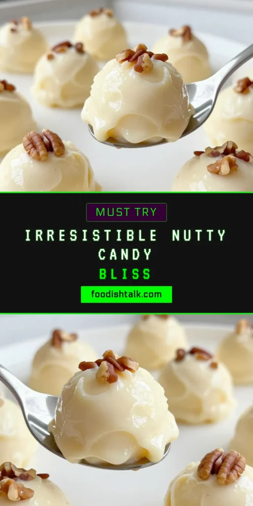 Indulge in this delightful old-fashioned Divinity candy recipe that will elevate your dessert game! This homemade divinity features fluffy egg white candy with crunchy pecans for a perfect treat. Create this easy fluffy candy recipe that’s perfect for any occasion. Learn how to make pecan divinity and impress your friends and family! Save this recipe now and sweeten your day! #DivinityCandy #HomemadeDivinity #FluffyCandyRecipe #PecanDivinity