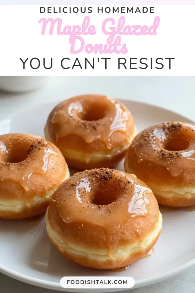 Indulge in the deliciousness of homemade apple cider donuts with this easy maple donut recipe! These baked apple cider donuts are infused with rich apple cider and finished with a sweet maple glaze, creating the perfect treat. Perfect for any occasion, this apple cider donuts recipe is sure to impress. Try these maple glazed donuts today and bring the taste of fall to your kitchen! Save and share this delightful recipe! #MapleGlazedDonuts #AppleCiderDonutsRecipe #HomemadeDonuts #EasyRecipes