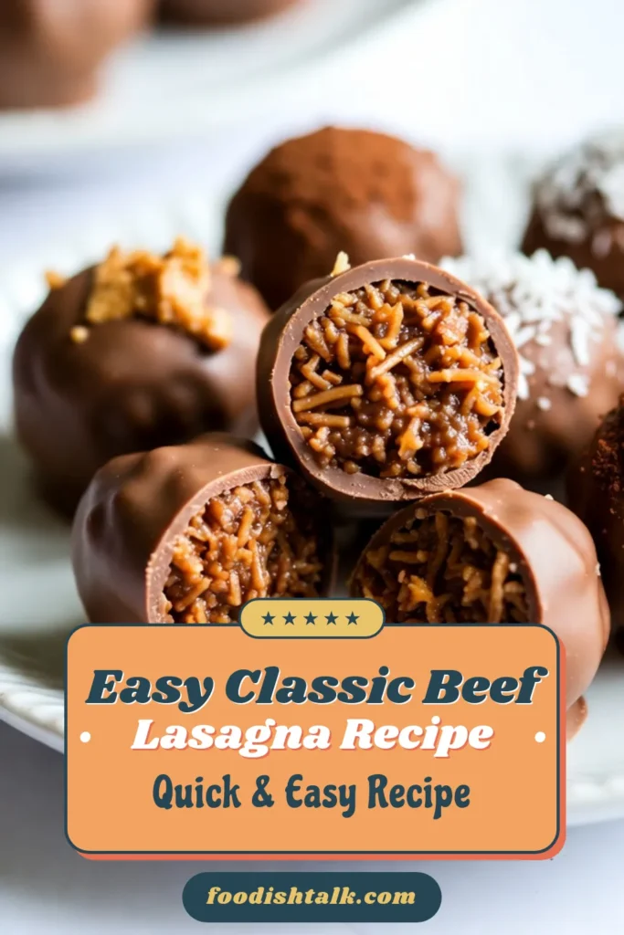 Indulge in these easy homemade Martha Washington candies, a delightful combination of coconut and peanut butter treats that everyone loves! These no-bake chocolate treats are simple to make and perfect for sharing. Enjoy the rich flavor of chocolate coconut candies that melt in your mouth. Perfect for special occasions or everyday snacking! Save this quick and decadent recipe today! #MarthaWashingtonCandies #CoconutPeanutButterTreats #NoBakeChocolateTreats #EasyCandyRecipe