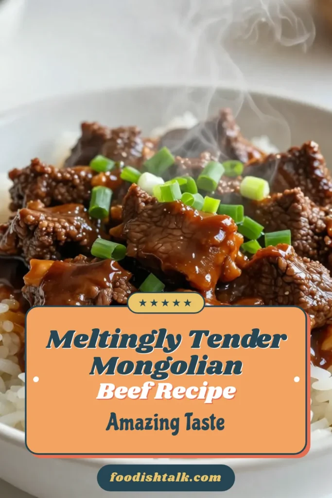 Discover the irresistible taste of Slow Cooker Mongolian Beef with this easy and savory recipe! Perfectly tender flank steak simmered in a sweet and savory sauce, this Asian beef slow cooker meal is a family favorite. Serve the delicious Mongolian beef over rice for a complete meal. Try this simple recipe today for an unforgettable dinner! Save it for later! #SlowCookerMongolianBeef #SavoryMongolianBeefRecipe #EasyMongolianBeefWithRice #FlankSteakSlowCookerRecipe