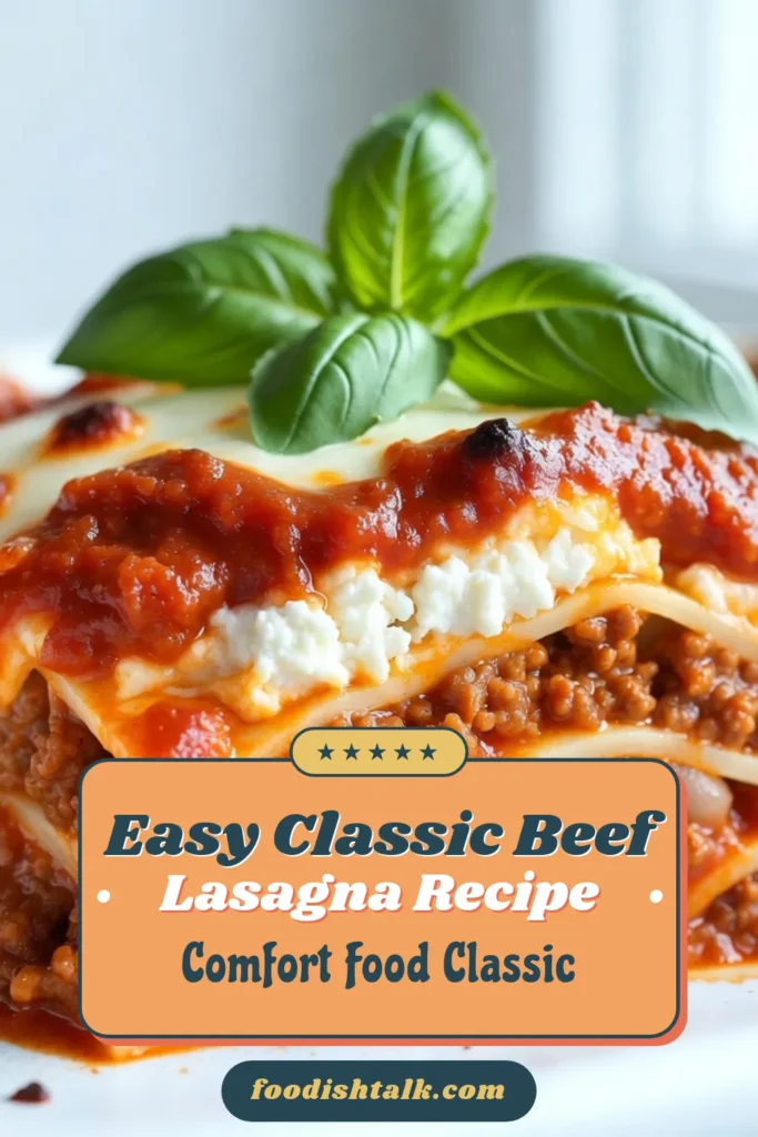 Indulge in the rich flavors of Million Dollar Lasagna with this easy Italian Lasagna recipe that guarantees a delicious homemade meal. This layered lasagna cooking technique combines hearty meat sauce, creamy ricotta, and gooey mozzarella for the ultimate comfort food. Perfect for family gatherings or special occasions! Save this Million Dollar Lasagna recipe for your next dinner night and impress everyone. Try it today! #MillionDollarLasagna #EasyLasagnaRecipe #HomemadeLasagna #ItalianLasagnaRecipe