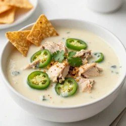 Jalapeño Popper Chicken Soup Flavorful Comfort Bowl